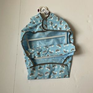 NWT Dog Raincoat, Velcro under the belly & under chin. size L Dog NOT included